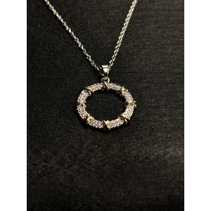 Çelik Halka Xoxo Kolye 45CM