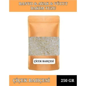 Çiçek Bahçesi Banyo Tuz 250 gr Küvet & Jakuzi Tuzu Ayak Bakım Manikür & Pedikür Tuzu Çiçek Kokulu