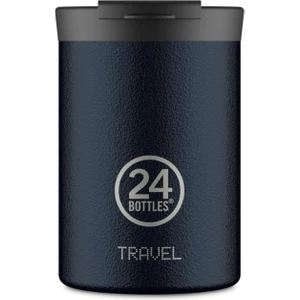24 Bottles Travel Tumbler Deep Blue Paslanmaz Çelik Termos Bardak 350 ml