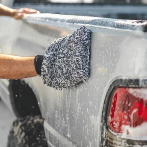 Mikrofiber Pro Double Yıkama Eldiveni - Wash Mite - 1100 Gsm