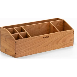 Eğimli Masaüstü Organizer - 7 Bölmeli - Kiraz Ağacından