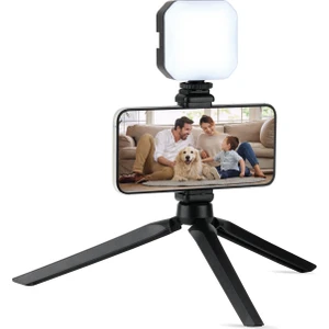PBS130 LED Işıklı Tripod Siyah