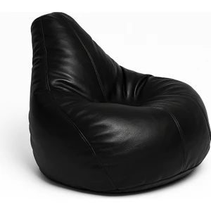 Deri Armut Koltuk Siyah