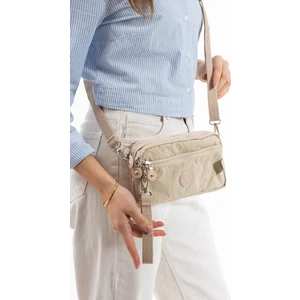 Mega Çanta M 231 Mega Bag Krinkıl Kumaş  El Omuz Çantası, Telefonluk (Yatay), Clutch