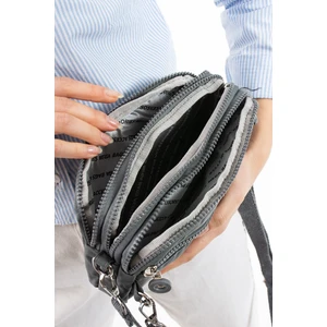 Mega Çanta M 231 Mega Bag Krinkıl Kumaş  El Omuz Çantası, Telefonluk (Yatay), Clutch