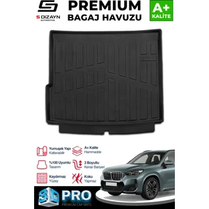 Bmw IX1 3D Pro Bagaj Havuzu 2024 Üzeri A+ Kalite