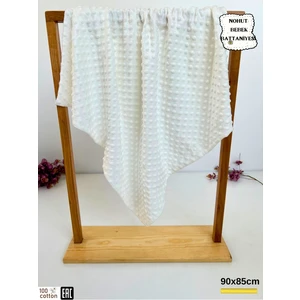 Nohut Kız / Erkek Bebek Battaniyesi Kundağı Çift Katlı %100 Pamuklu Çok Amaçlı Örtü 90X85CM