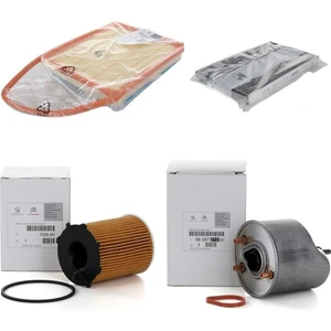 Peugeot 308 1.6 Hdi Euro 5 (2010 Üstü) Filtre Bakım Seti Orijinal Uyumlu Tek Ebat