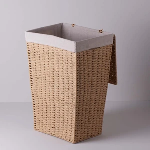 Carry 40x30x60 cm Doğal Malzemeden Şık ve Kullanışlı Çamaşır Sepeti
