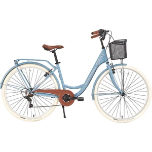 Sorrento-S Şehir Bisikleti 44 cm V 28 Jant 7 Vites Bebek Mavisi Silver