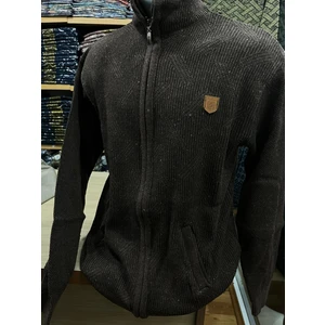 Erkek Triko Fermuarlı Cepli Hırka