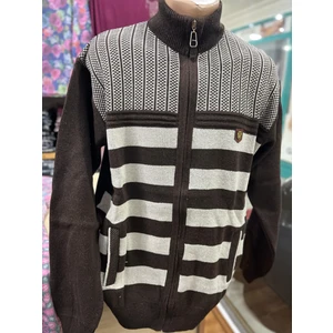 Erkek Triko Fermuarlı Cepli Hırka