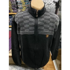 Erkek Triko Fermuarlı Cepli Hırka