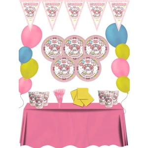 My Melody Doğum Günü Parti Süsleri Seti