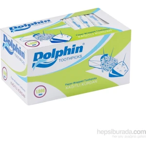 KullanAtMarket Dolphin Kağıtlı Kürdan 1000 Adet
