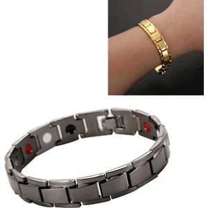 YKD Store Erkekler Ayrılabilir Titanyum Çik Manyetik Terapi Bilezik Takı (Yurt Dışından)