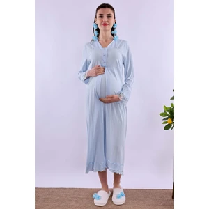 Mavi Hamile Lohusa Gecelik BYL224232