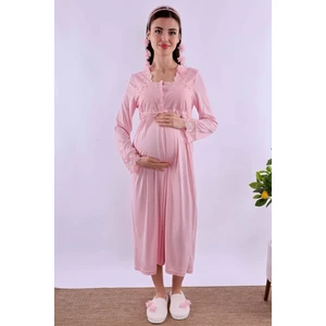 Pembe Hamile Lohusa Gecelik BYL224042