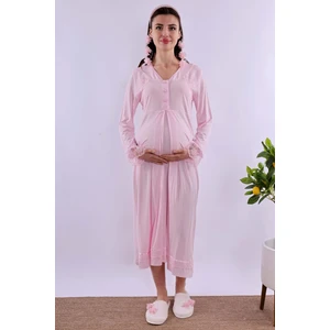 Pembe Hamile Lohusa Gecelik BYL224232