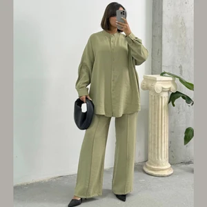 Hakim Yaka Ikili Takım - Tunik Pantolon