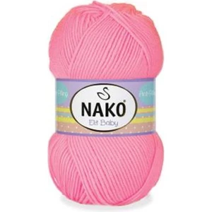 N.ako Elit Baby Anti Pilling Tüylenmeyen Bebek ipi 12382 Neon Pembe