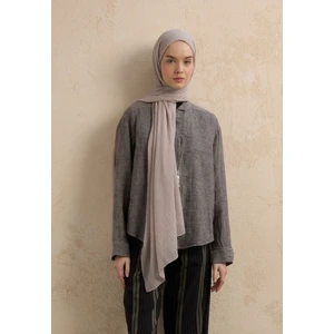 Modal Krinkıl Şal Gümüş