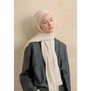 Modal Krinkıl Şal Fildişi