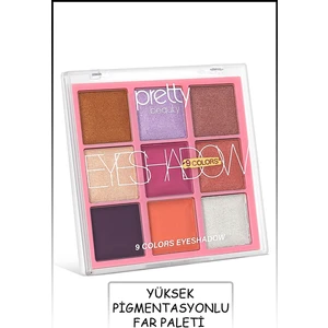 Pretty Beauty 9 Lu Far Paleti Yeni Seri