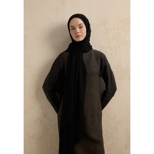 Modal Krinkıl Şal Siyah