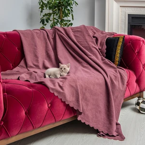Latuda Concept Kaymaz Koltuk Örtüsü Çift Taraflı Mikrofiber Şönil 175x215 cm Rose – Kedi Köpek ve Çocuk Dostu