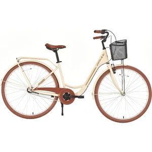 Sorrento-S Şehir Bisikleti 44 cm V 28 Jant 7 Vites Krem Gold