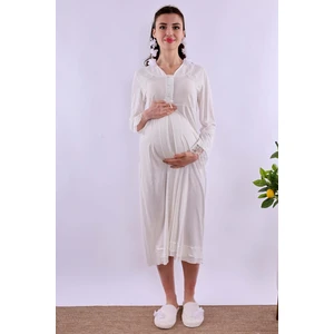 Ekru Hamile Lohusa Gecelik BYL224232