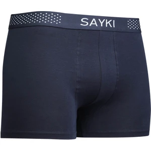 Lacivert Pamuklu Boxer