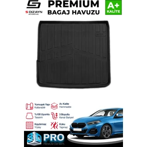 Bmw 2 Serisi F44 Üst Bagaj 3D Pro Bagaj Havuzu 2019 Üzeri A+ Kalite