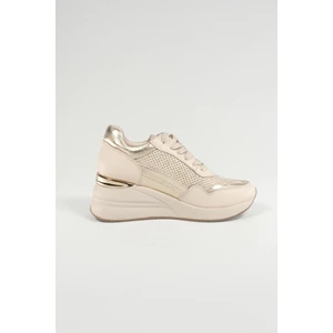 Ludovica Bej Deri Kadın Sneakers, Günlük Ayakkabı, Spor Ayakkabı 24220