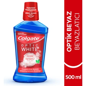 Optic White Beyazlatıcı Alkolsüz Ağız Bakım Suyu 500 ml