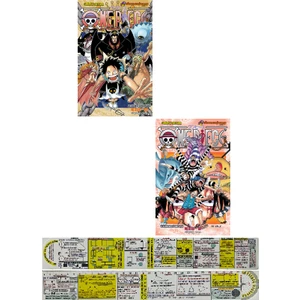 One Piece 54-55. Ciltler Manga Seti + Mat. Öğreten Cetvel