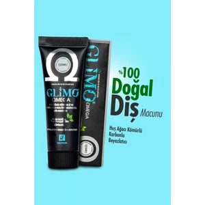 Omega %100 Doğal Beyazlatıcı Diş Macunu 20 ml | Onarıcı, Koruyucu | 14 Farklı %100 Doğal Hammadde