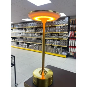 CT-8438 Toronto Şarjlı Masa Lambası Gold Gövde