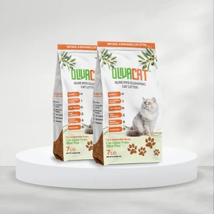 Oliva Cat Zeytin Çekirdeğinden Üretilen Topaklanan Kedi Kumu 14 lt
