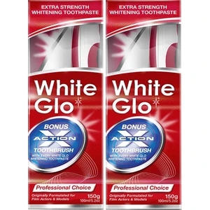 White Glo Beyazlatıcı Diş Macunu Ekstra Formül 150g Avantajlı Paket X 2 Adet