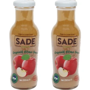 Sade Organik Elma Suyu 2X250 ml