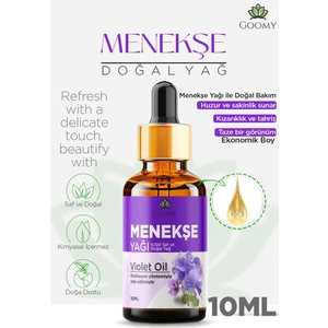 Menekşe Yağı Distilasyon %100 Doğal Bitkisel Uçucu Yağ Violet Oil 10ML