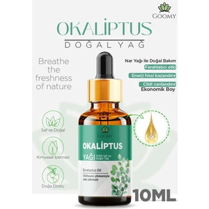 Okaliptus Yağı %100 Doğal Bitkisel Uçucu Yağ Eucalyptus Oil 10ML