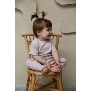 Ohlala Koala Istiridye Nakışlı Fitilli Body - Tayt Set