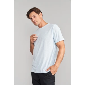 Çetinkaya Mentality 3446 Erkek Bisiklet Yaka Regular T-Shirt Bebe Mavi