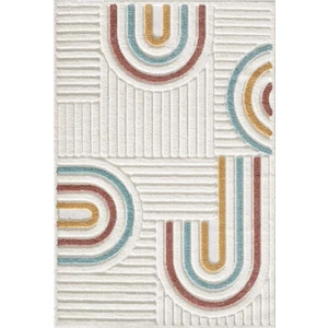 Elit Bukleli Multi Renkler Yumuşak Peluş Post Shaggy Çocuk Odası Oturma Odası Salon Halısı 0906A