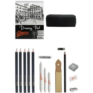 Idora Sketch Dereceli Kurşun Kalem 15 Parça Eskiz Set