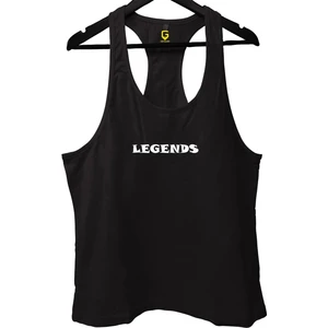 Top Glory Legends Baskılı Gym Fitness Tank Top Sporcu Atleti