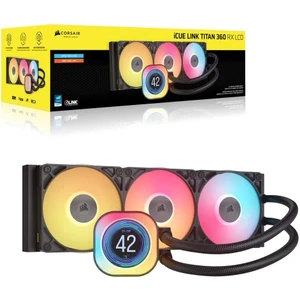 Corsaır Icue Lınk Tıtan 360 Rx Rgb Aıo, 360MM Işlemci Sıvı Soğutucu (CW-9061018-WW)